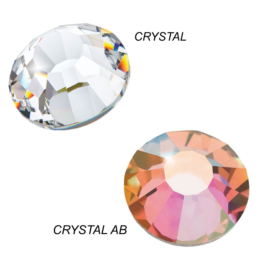 Preciosa flatback crystals SS16 Viva12 1 Gross 4MM White AB Clear