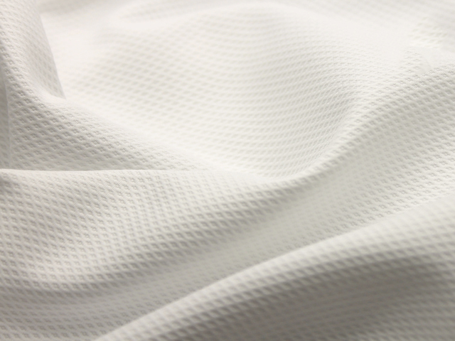 Marcella/Pique fabric White - SaraDesign