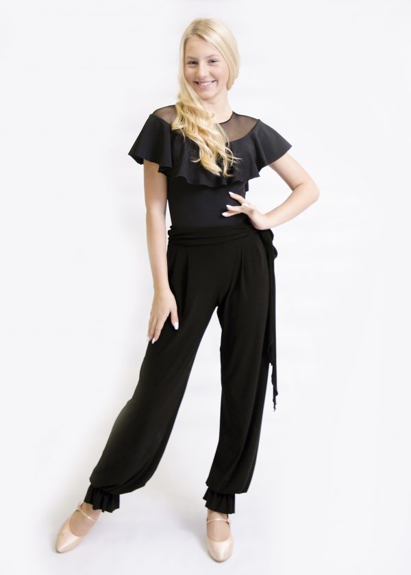 Women's Dance Pants, VEdance, Women Classic Dance Pants, $155.00, from  VEdance LLC, The very best in ballroom and Latin dance shoes and dancewear.