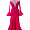 Ballroom-dance-dress-burgundy