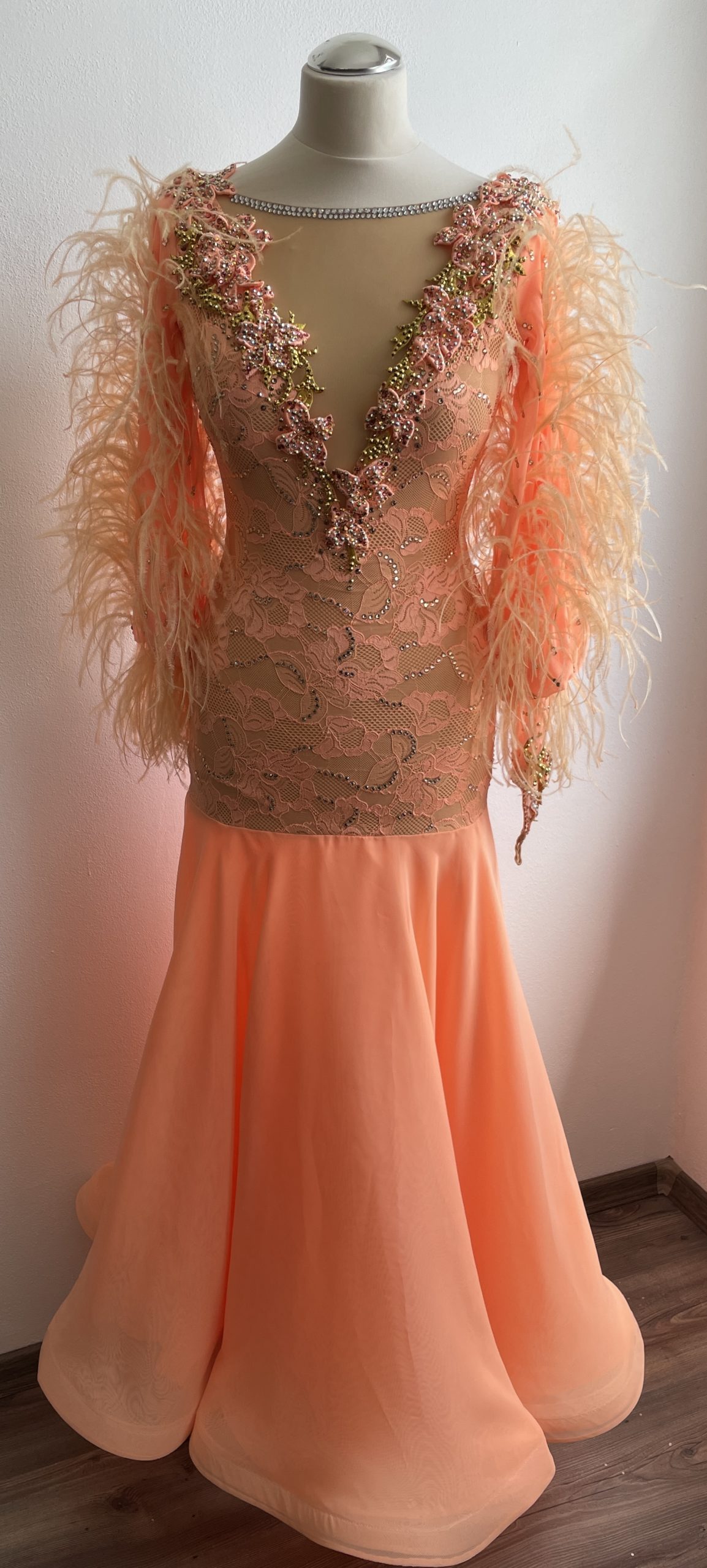 Bronze Tango Dress-S | Alicia Jackson Studios